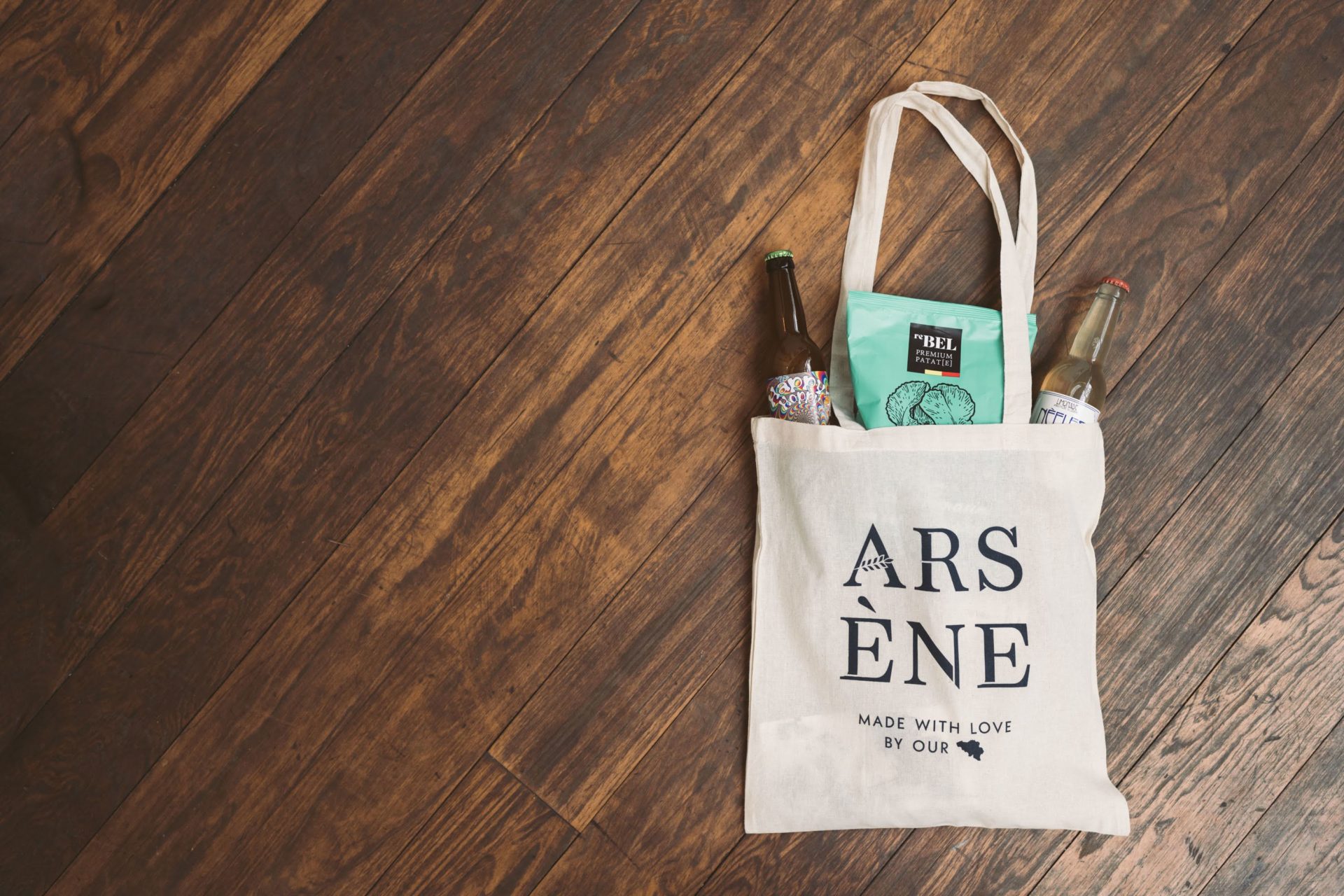tote bag personnalisable, welcome pack